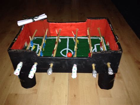 Voetbaltafel als Sinterklaas surprise